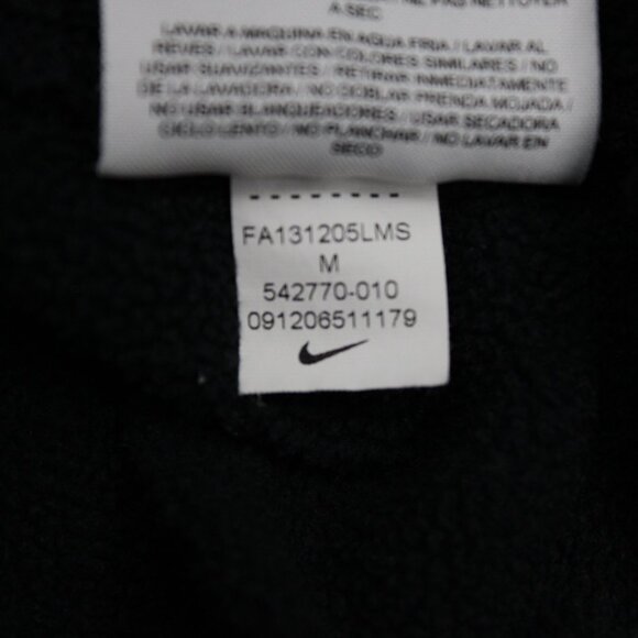 Nike New Orleans Saints Hoodie Men Medium Black Therma-Fit NFL Hooded Sweatshirt - Picture 10 of 14